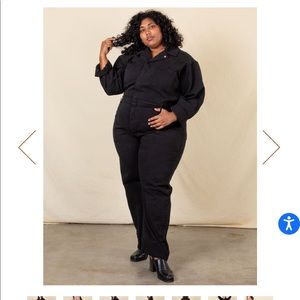 Big Bud Press Black Long Sleeve Jumpsuit 2X